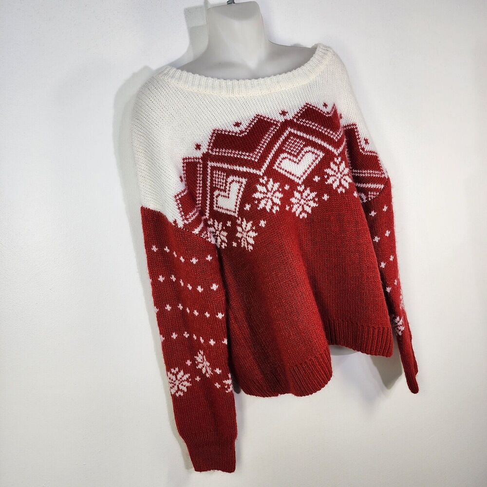 Ruby Moon Sweater Womens Size Large Wool Blend Pu… - image 4